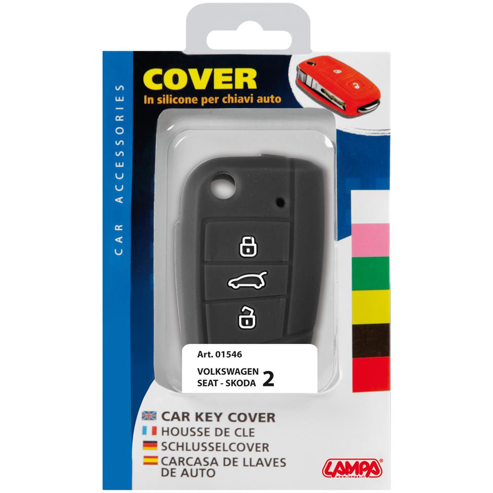 01546 Cover Per Chiavi Auto Confsingola Seat Skoda Volkswagen 2 - Foto 2