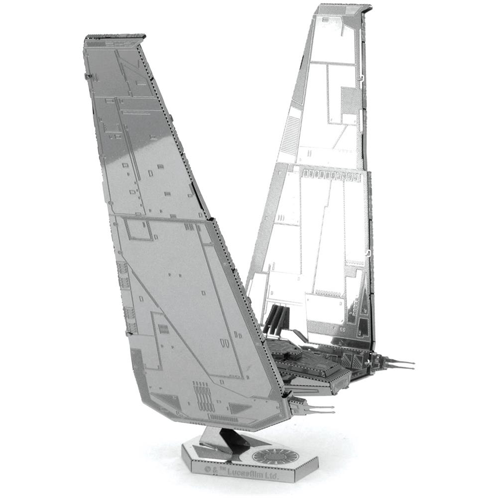 Fascinations Metal Earth Star Wars Kylo Ren's Command Shuttle Puzzle Di Metallo 3d - Foto 2