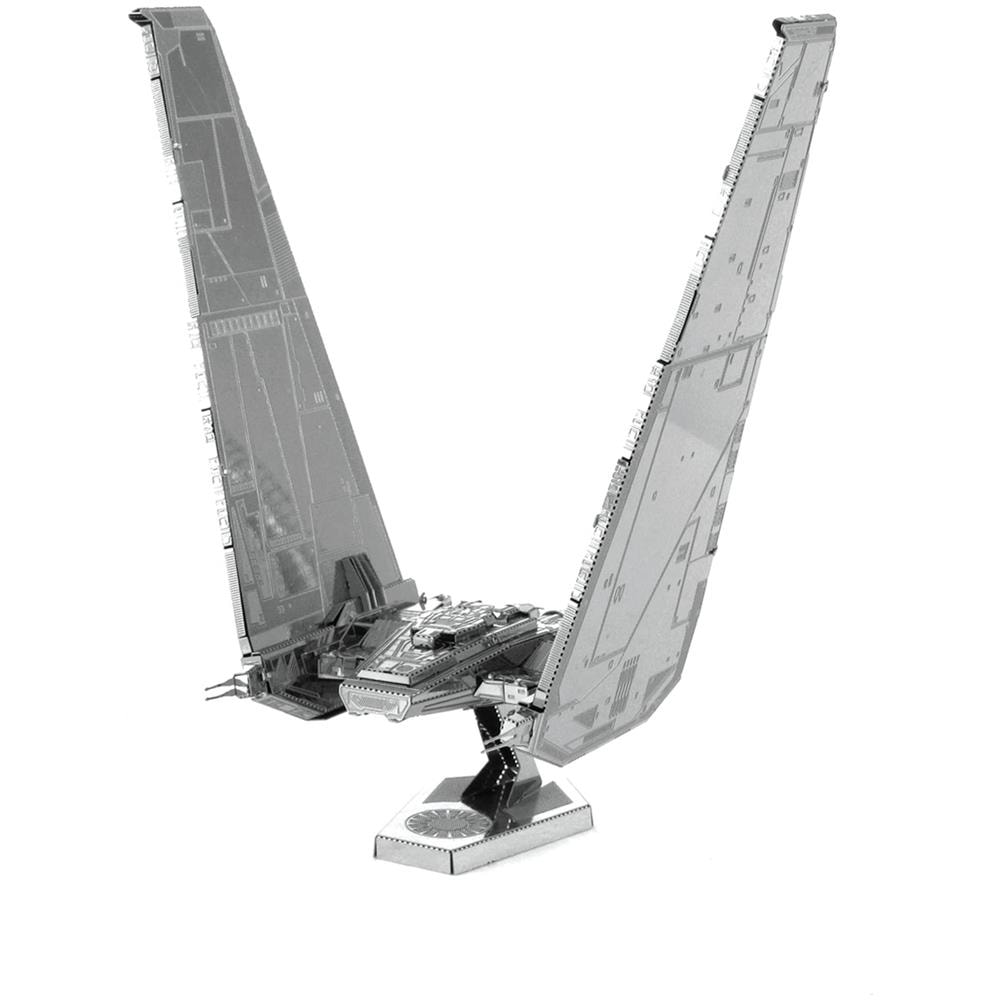 Fascinations Metal Earth Star Wars Kylo Ren's Command Shuttle Puzzle Di Metallo 3d - Foto 1