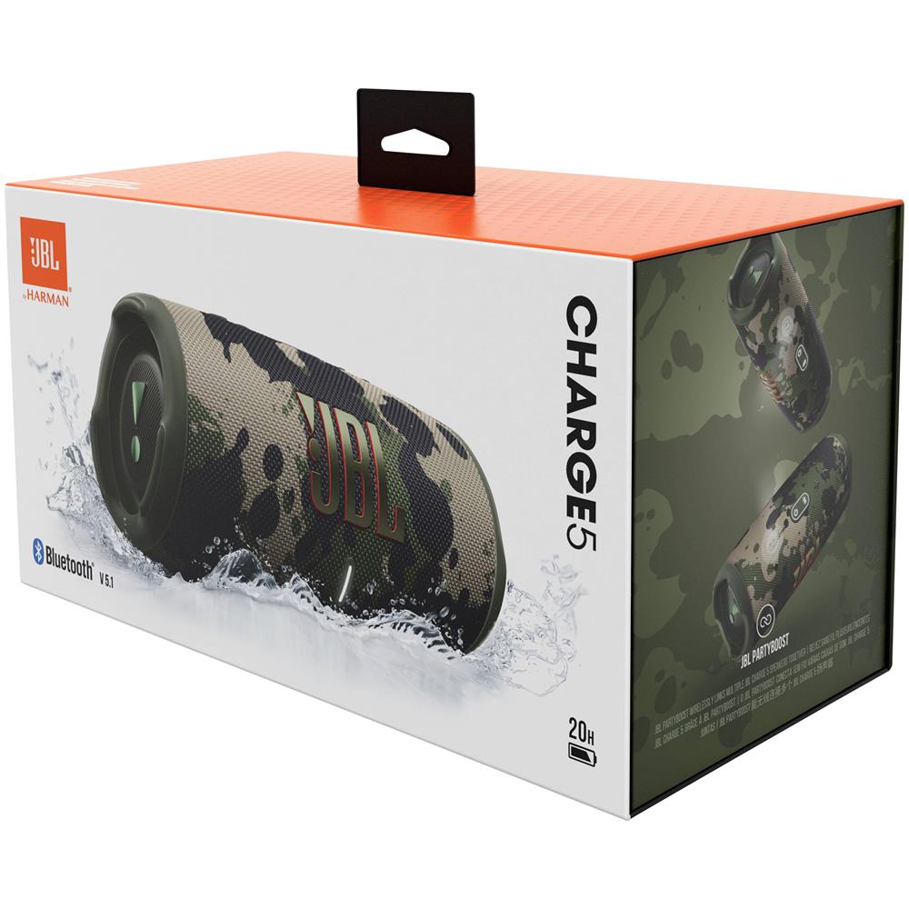 Charge 5 Altoparlante Portatile Stereo Potenza 30 W Bluetooth Colore Mimetico - Foto 8