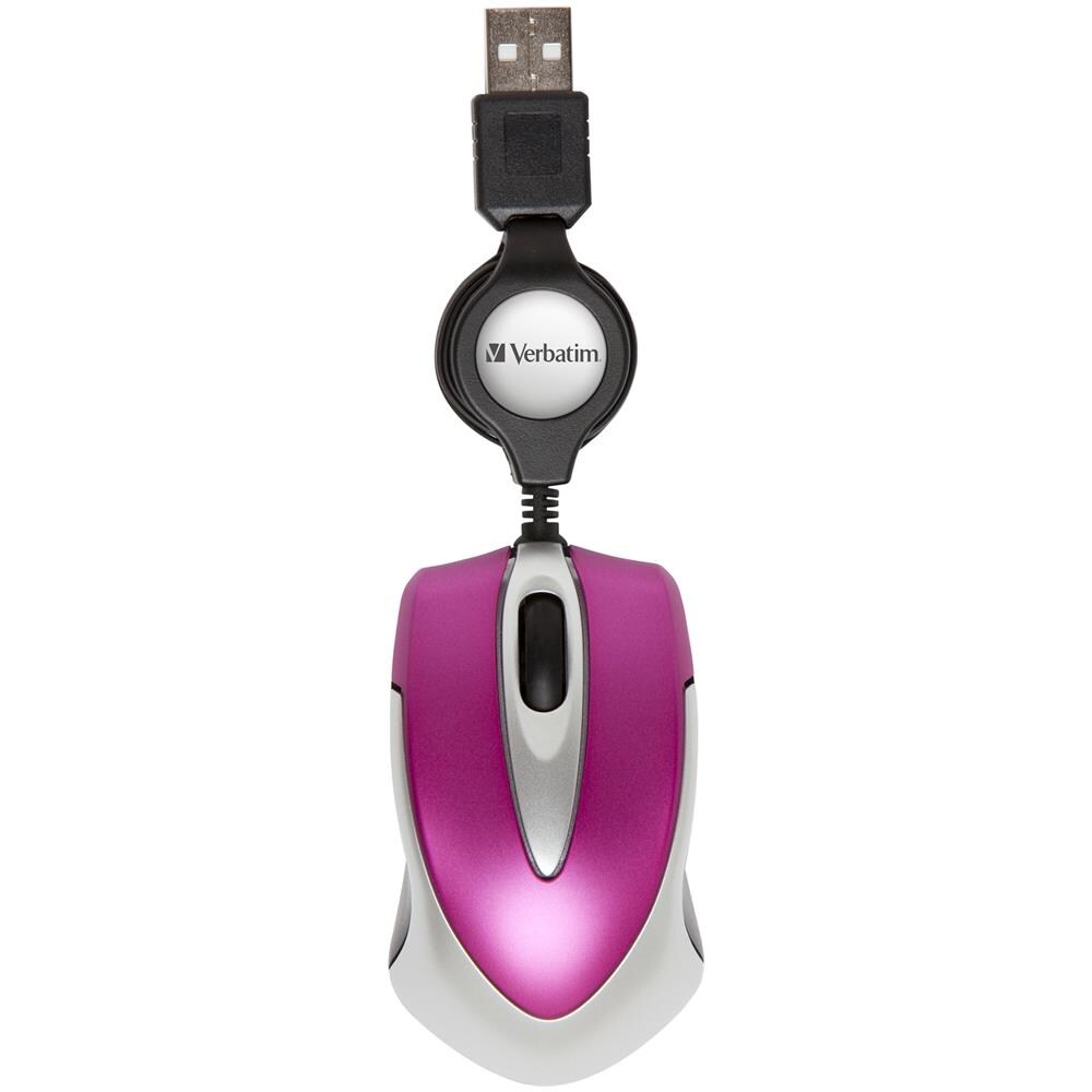 49021, USB, Ottico, Ufficio, Rosa, 44g, 42 x 150 x 29 mm - Foto 1