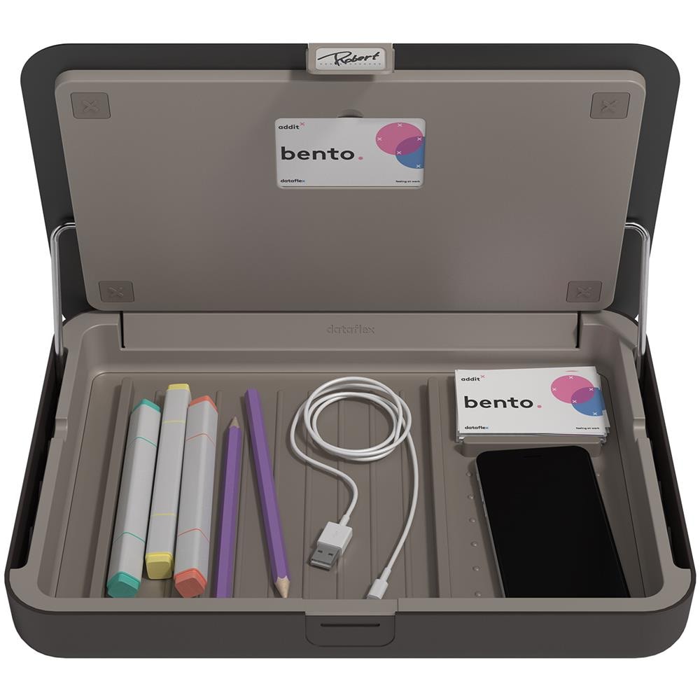 Addit Set Ergonomico per Scrivania Bento 223 Colore Nero - Foto 4