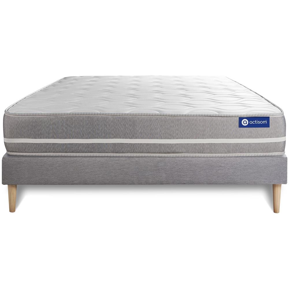 Kit Rete E Materasso Actilatex Touch 135x190cm - Spessore : 20cm - Lattice E Memory Foam - Bilanciato - - Foto 1
