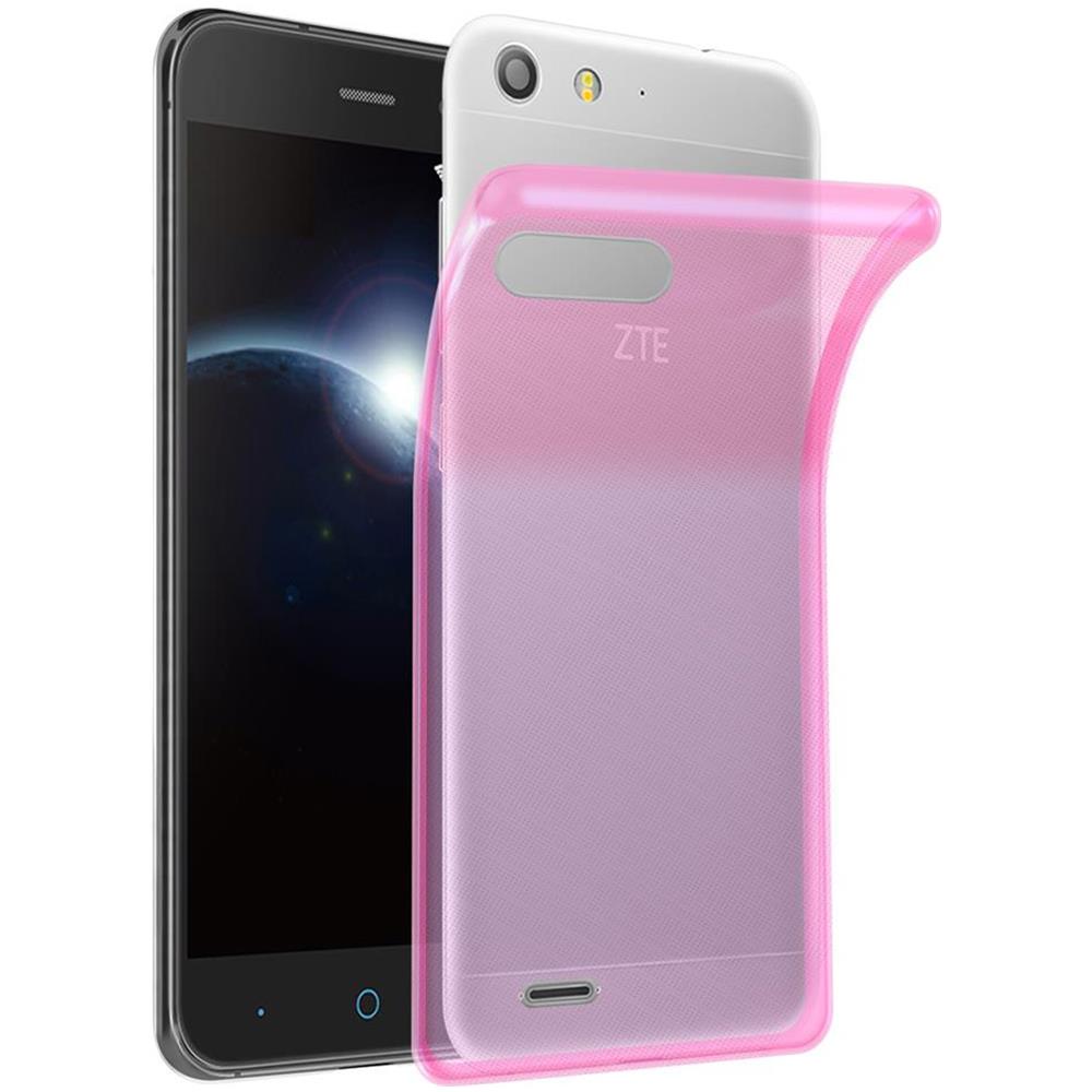 Custodia Compatibile Con Zte Blade V6 In Rosa Transparente - Coperchio Protettivo In Silicone Tpu Flessibile - Foto 8
