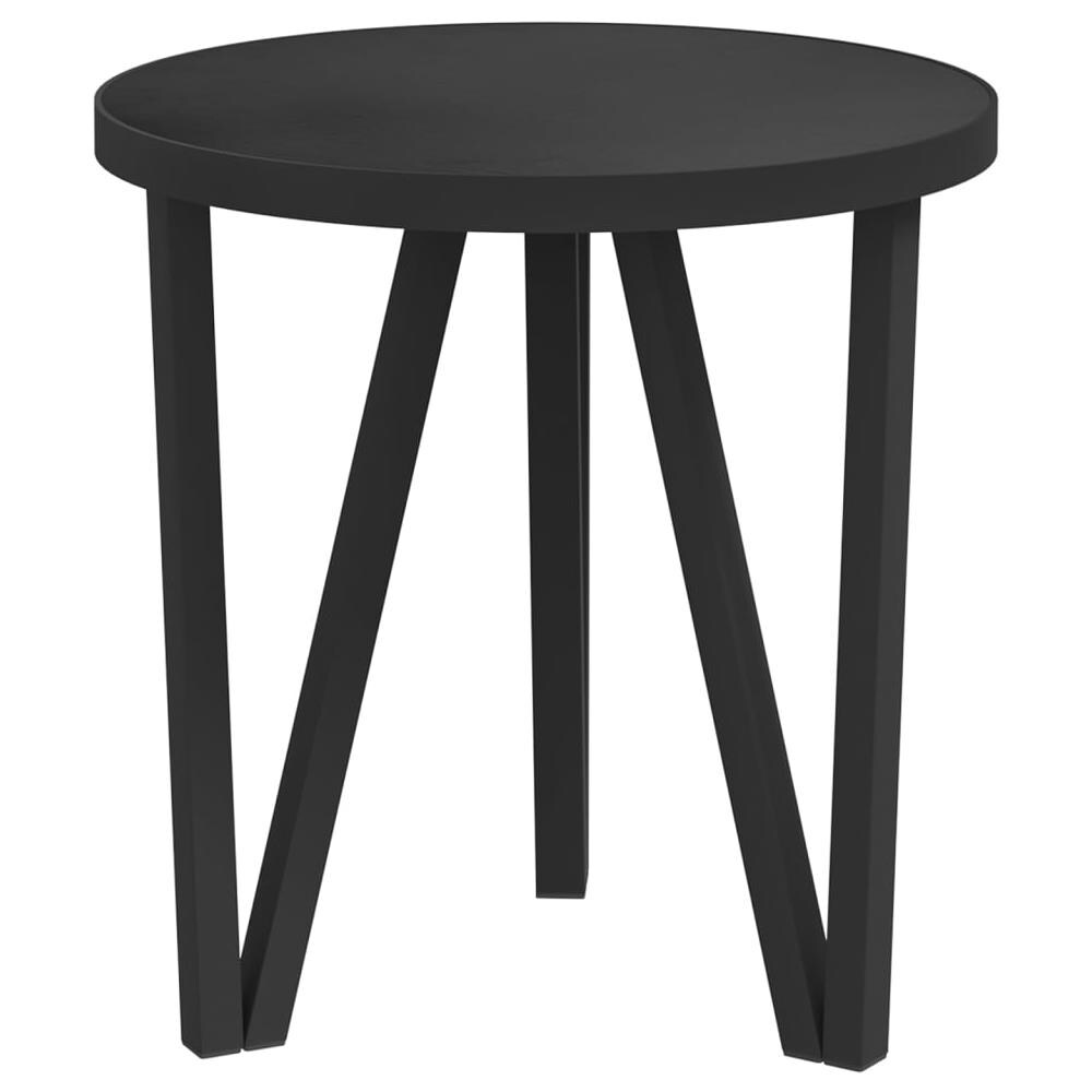 Tavolino Nero 35 Cm In Mdf - Foto 2