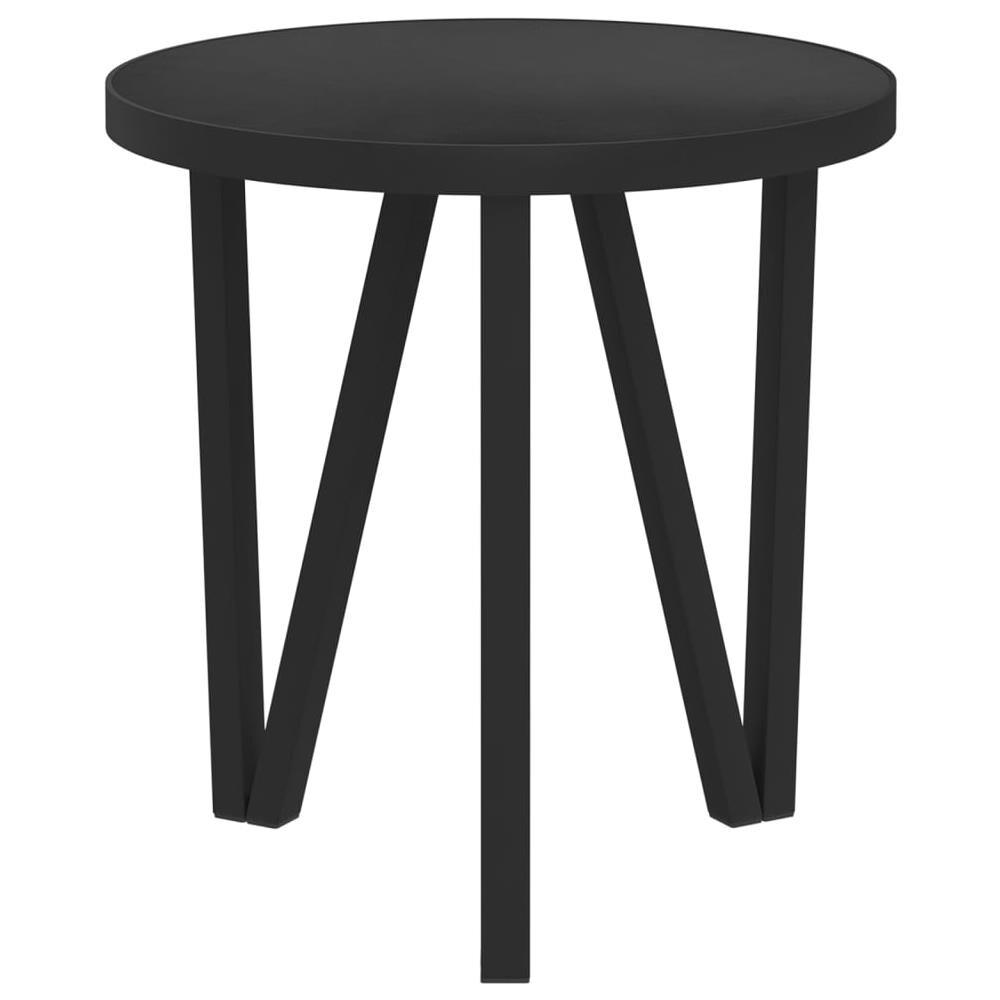 Tavolino Nero 35 Cm In Mdf - Foto 3