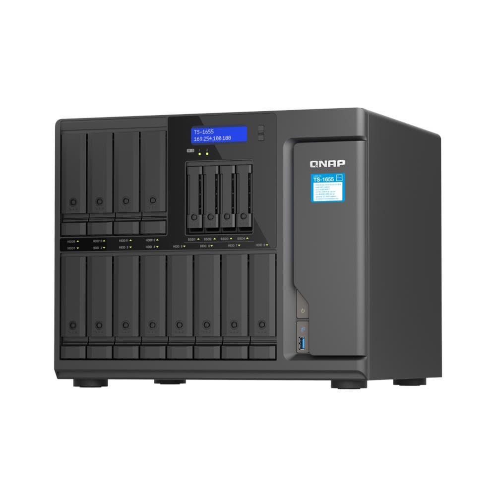 TS-1655 NAS Tower Collegamento ethernet LAN Nero C5125 - Foto 1