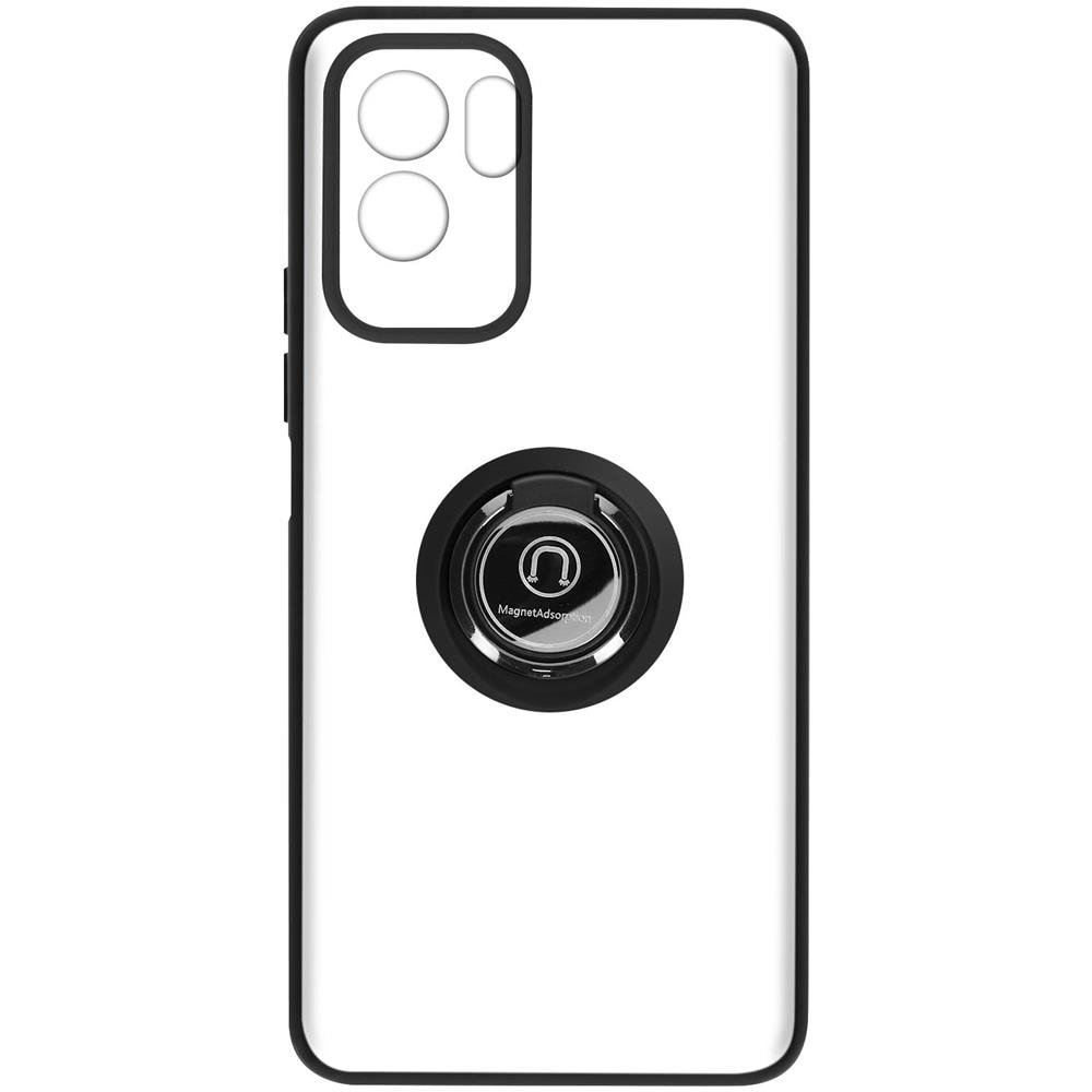 Cover Samsung Galaxy A23 5g / M23 5g Bimateria Anello Metallico Supporto Nera - Foto 1