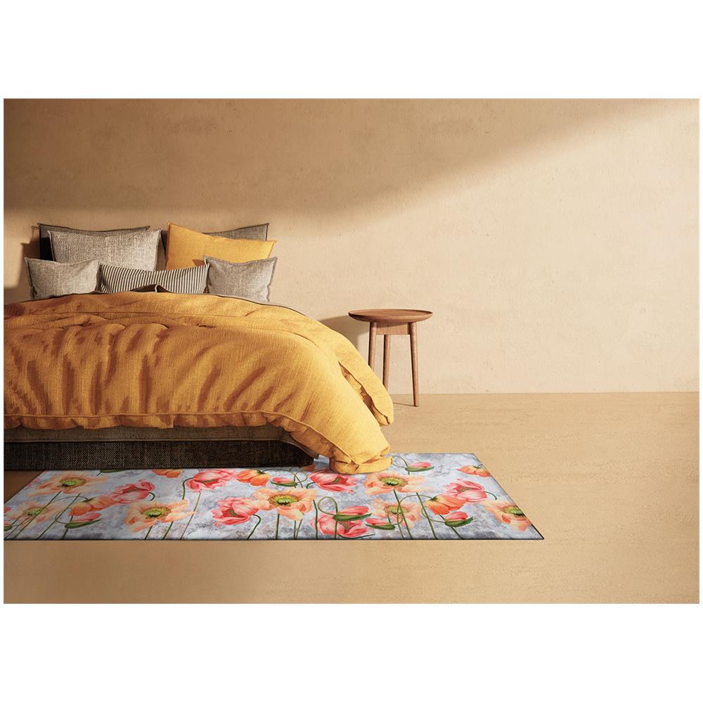 Tappeto Cucina Antiscivolo Stampa Digitale Emozioni Fantasia Tulipani By Suardi 58x80 Tulipani - Foto 4