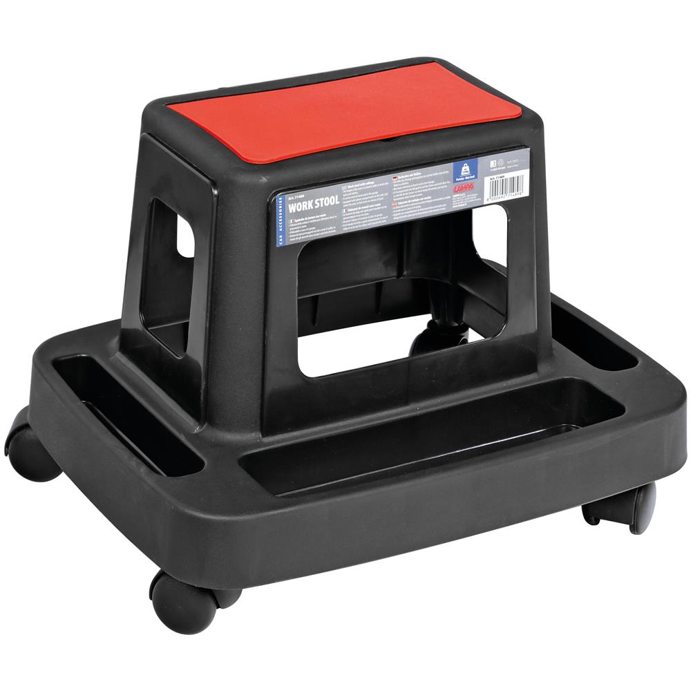 Work Stool, Sgabello Da Lavoro Con Ruote - Foto 1