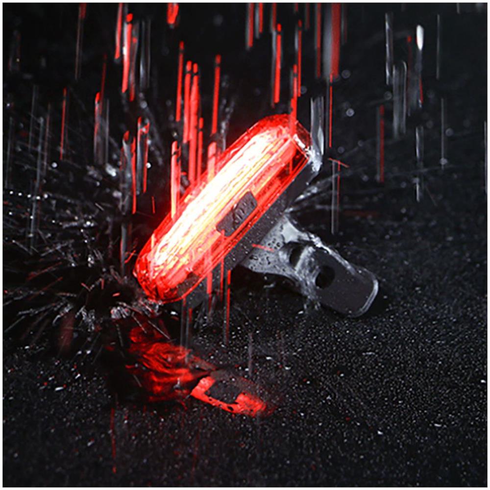 Fanalino Posteriore Per Bicicletta In Pc E Abs Con Sei Modalitã  Di Illuminazione - Foto 3