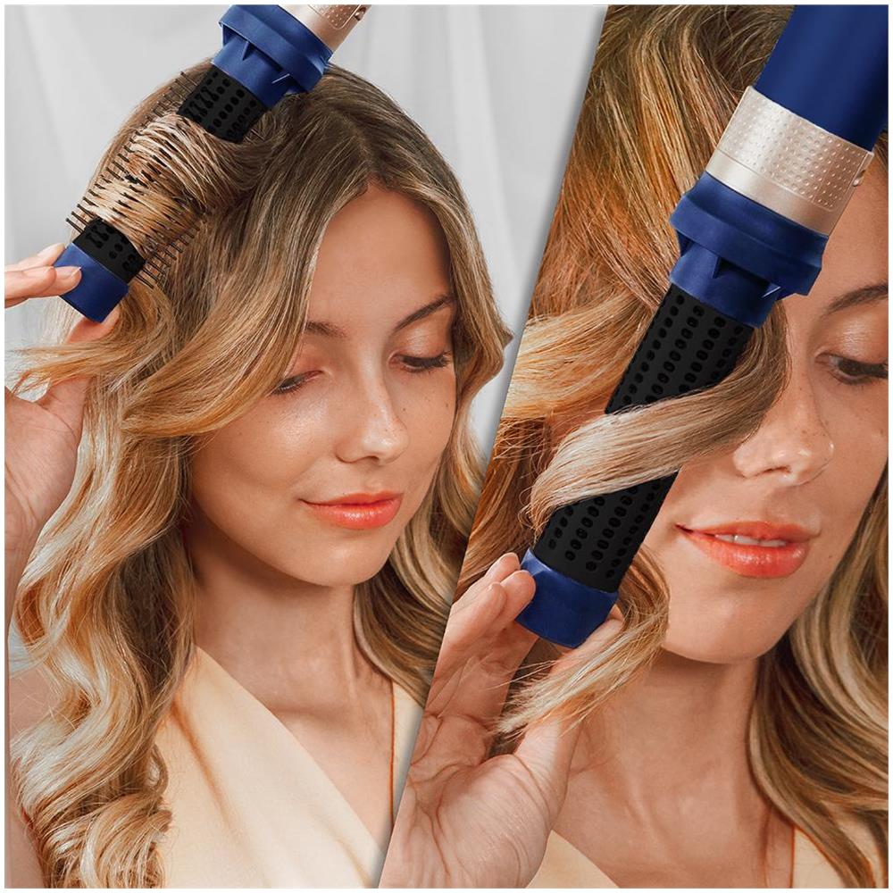 Spazzola Modellante Bamba CeramicCare AirGlam Blue 14 in1 - Foto 10