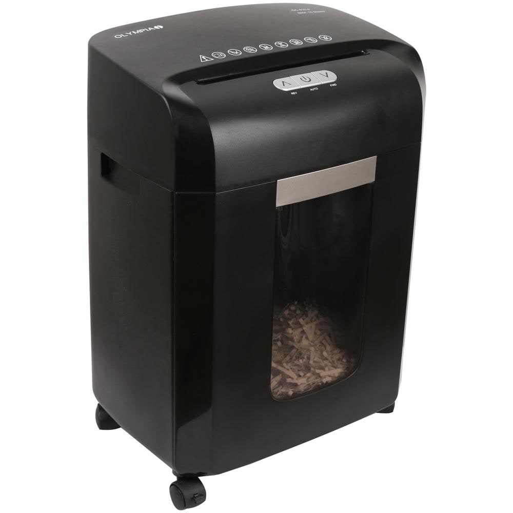 Distruggidocumenti a Particelle CC 415.4 Automatico con cestino da 16L capacità di 15 fogli - Nero - Foto 5