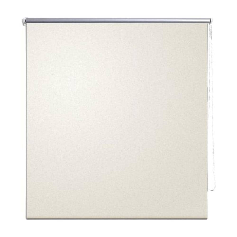 Tenda A Rullo Oscurante Buio Totale 160 X 175 Cm Bianca Ecrù - Foto 2