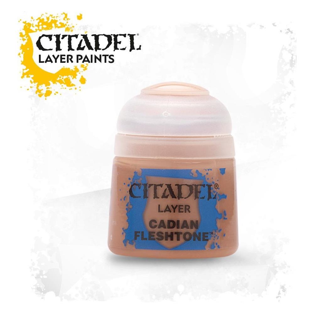 2 Pezzi Citadel Colore Acrilico Cadian Fleshtone 12 Ml 2 Confezioni Warhammer - Foto 2