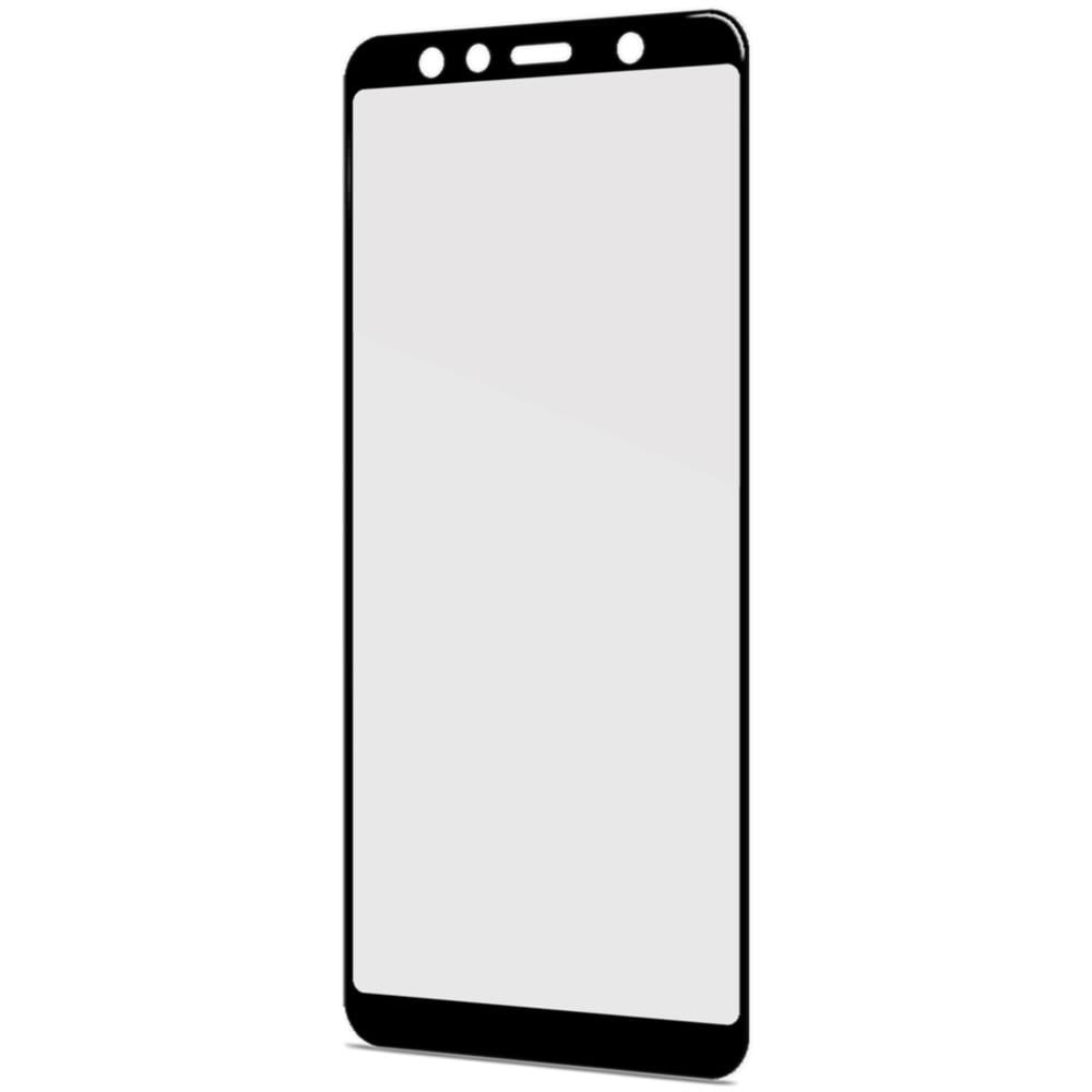 Full Glass Pellicola Protettiva in Vetro Temperato per Galaxy A7 (2018) con Bordi Neri - Foto 2