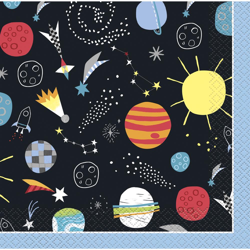 Unique - 16 Tovaglioli In Carta Universo - Foto 1