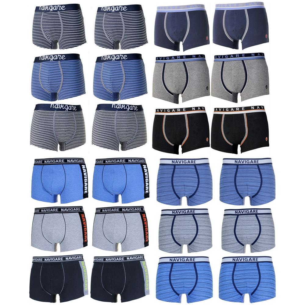 NAVIGARE 6 Pezzi Slip Uomo Mutanda Intimo Underwear Elasticizzato