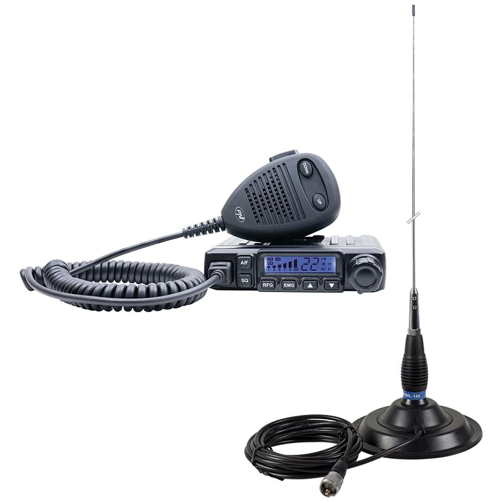 Pacchetto Cb Escort Hp 6500 Asq Escort + Cb Ml145 Antenna Magnetica - Foto 1