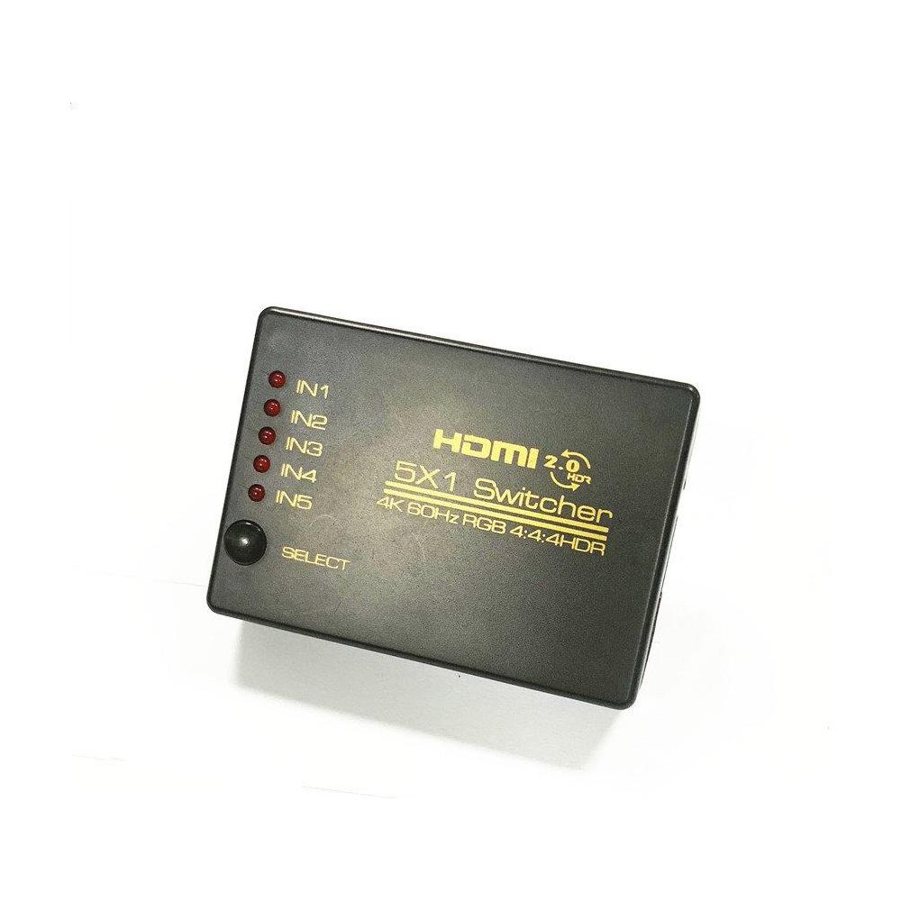 Switch Hdmi 5x1 - 4k / 3d Con Telecomando - Foto 2