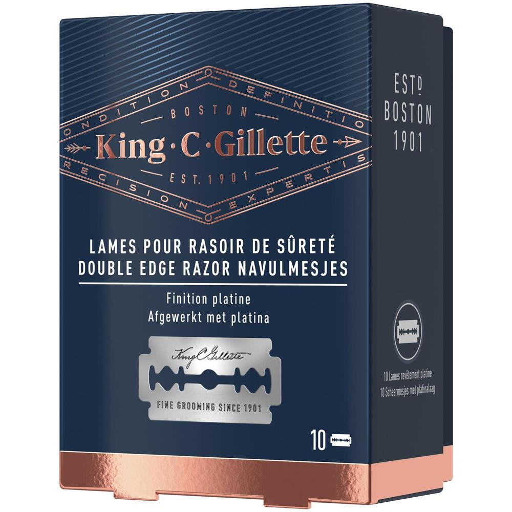Lames De Rasoirs De Sureté Finition Platine 10 Lames - Foto 1