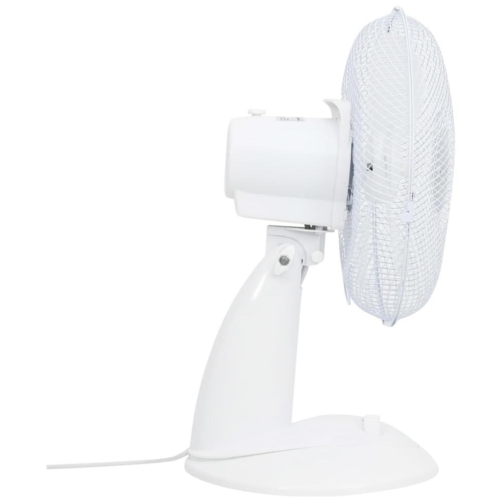 Ventilatore da Tavolo a 3 Velocità 30 cm 40 W Bianco - Foto 2