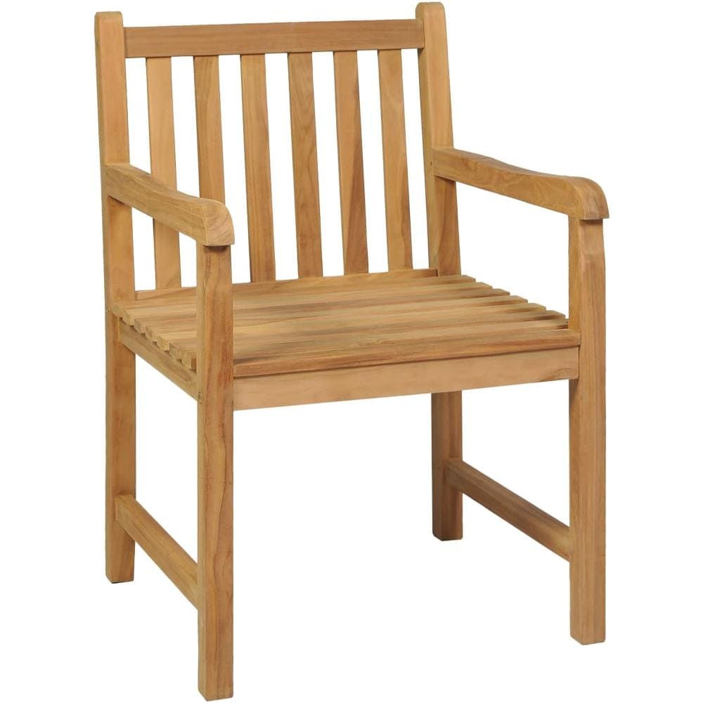 Set da Pranzo per Esterni 7 pz in Legno Massello di Teak - Foto 3
