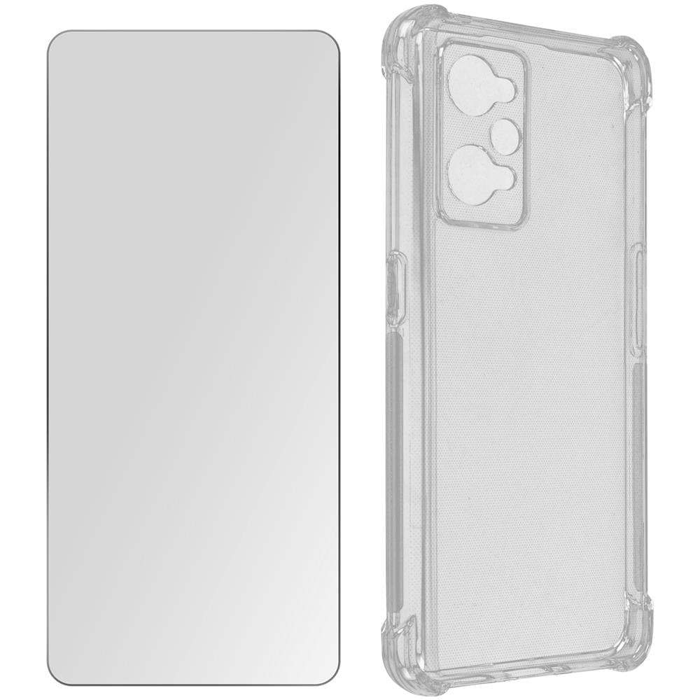 Kit Protezione Realme Gt 2 / Neo 2 / Neo 3t Cover + Vetro Temperato - Foto 2