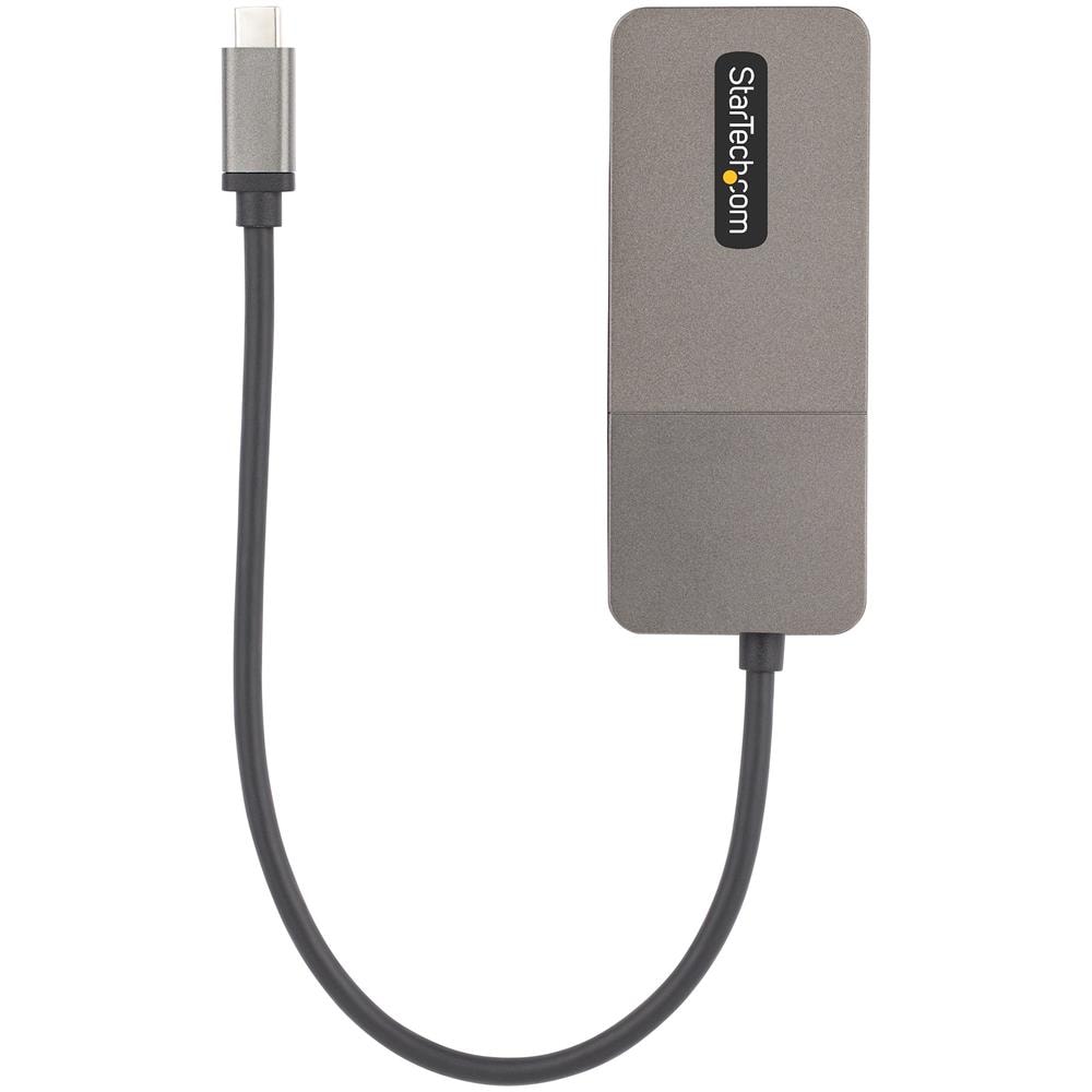 Adattatore USB-C HDMI a 3 Porte - MST Hub USB C a HDMI 4K 60Hz - Convertitore da USB Type-C a Multi Monitor HDMI per Notebook - Splitter HDMI / Hub HDMI Multi-Stream Trasport - Cavo integrato da 30cm - Foto 5