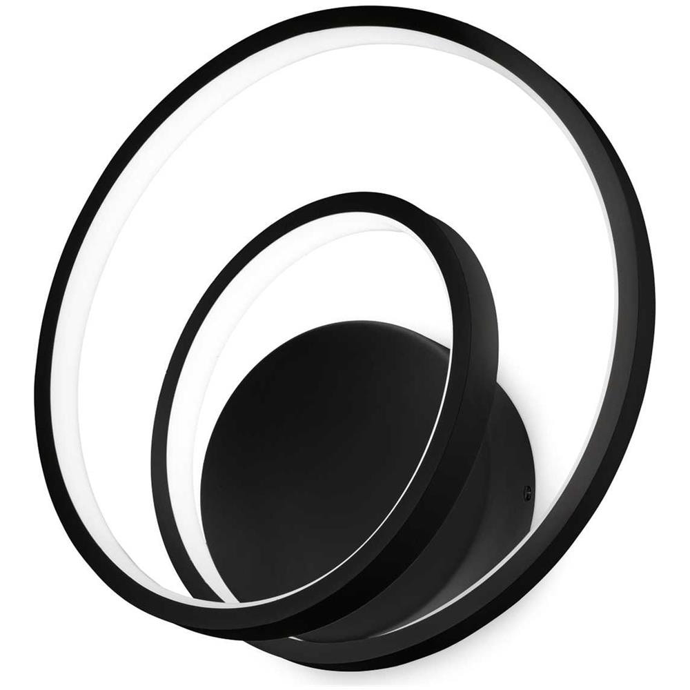 Lampada Da Parete Nero L 290 X H 300 X P 80 Mm - Foto 1