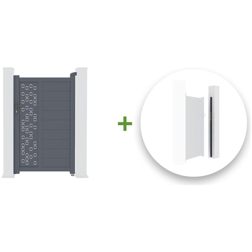 Cancelletto Adula 100p160 + Kit D’inversione Per L'apertura - Foto 1