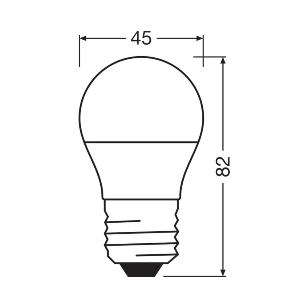 Bellalux P E27 Lampadina Led Opale 4.9w 470lm 2700k Ip20 200° [lv-4058075304130] - Foto 2