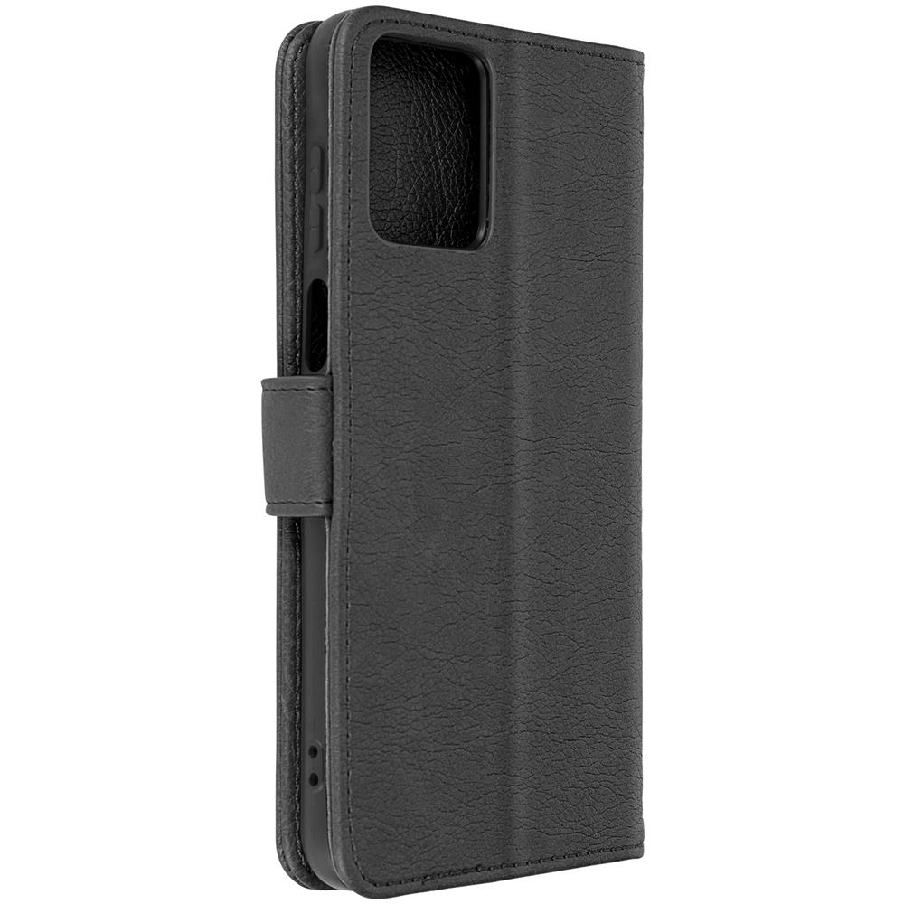 Custodia Per Motorola Moto G13, G23 E G53 Portacarte E Funzione Supporto Nera - Foto 1