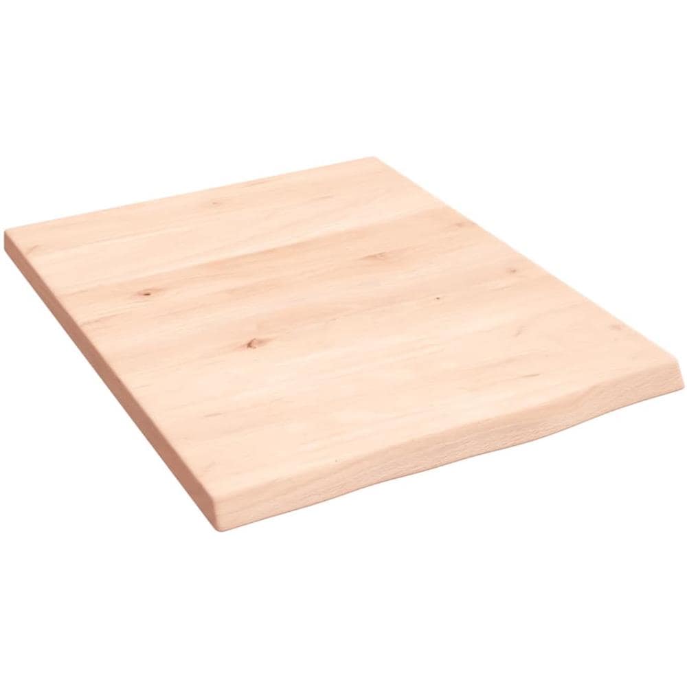 Ripiano a Parete 40x50x2 cm Legno Massello Rovere Non Trattato - Foto 1