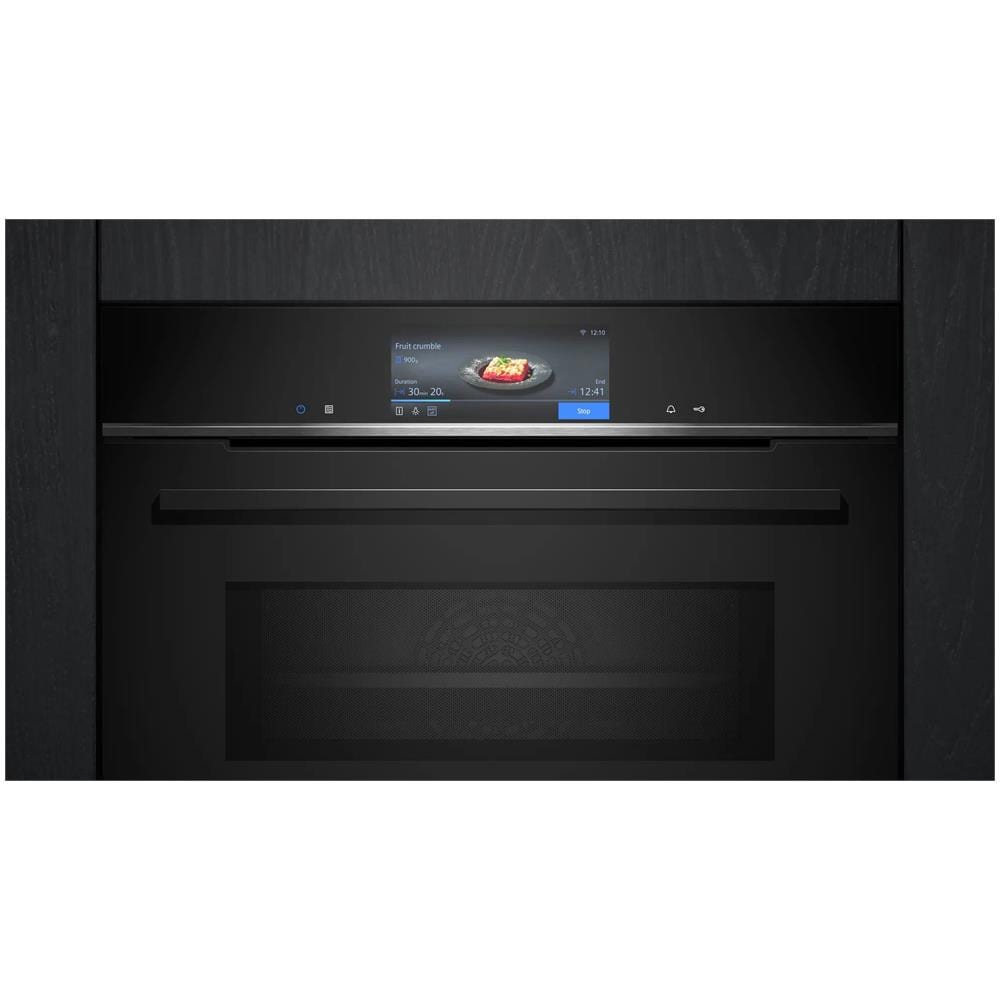 Forno Elettrico da Incasso HM778GMB1 Capacità 67 L Multifunzione Cottura e Pulizia a Vapore Potenza 3600 W Colore Nero - Foto 7