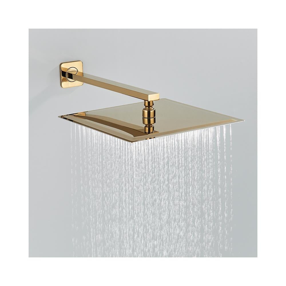 Set miscelatore doccia, Blackswan, tipo M60.13, modello oro lucido con bocca a cascata, misura 30 cm - Foto 4