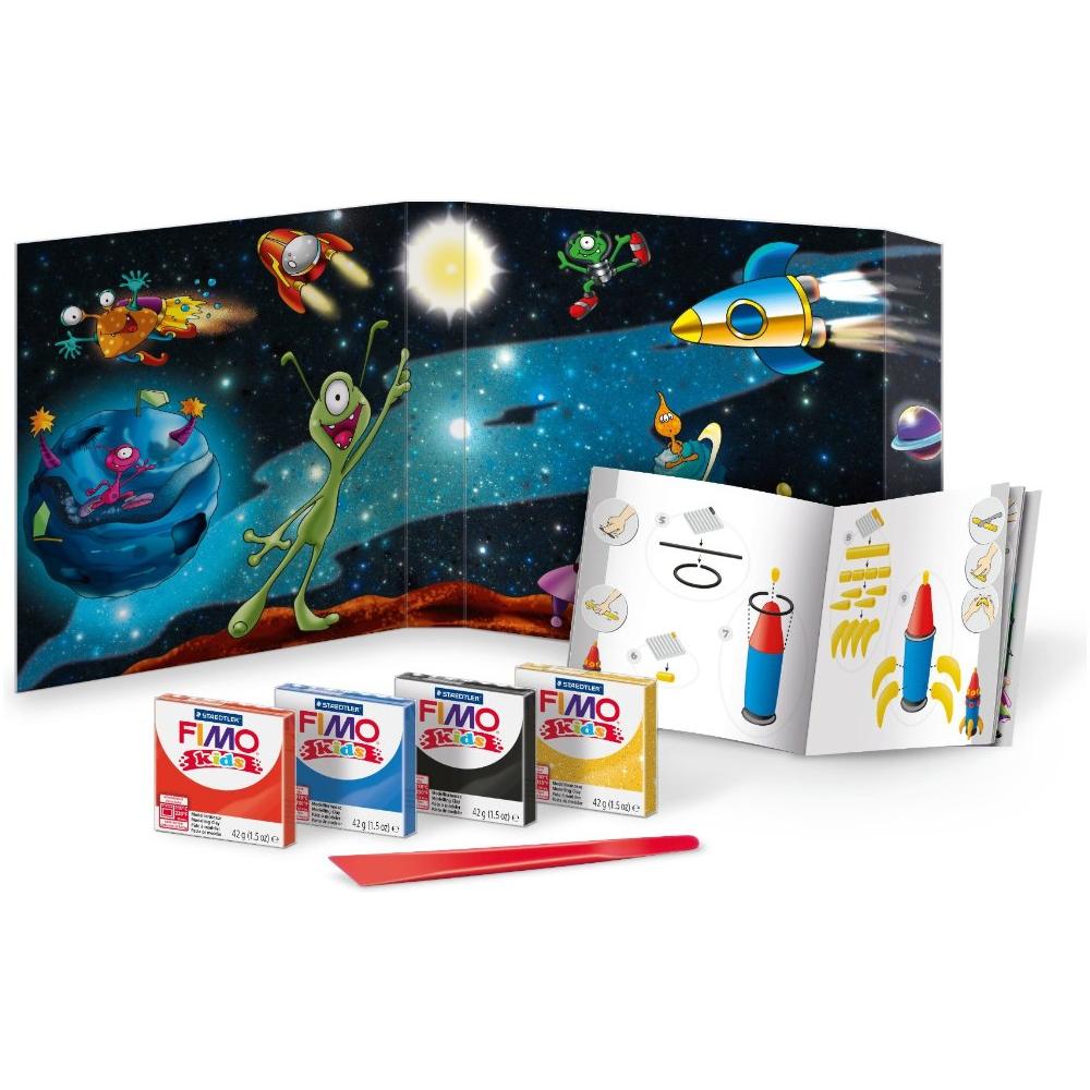 Pasta da Modellare Fimo Kids Form&Play Spazio Livello 2 8034 09 LY - Foto 2