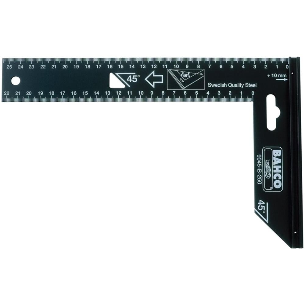 Squadra Carpentiere 300 Mm Nera 9045-b-300 - Foto 1