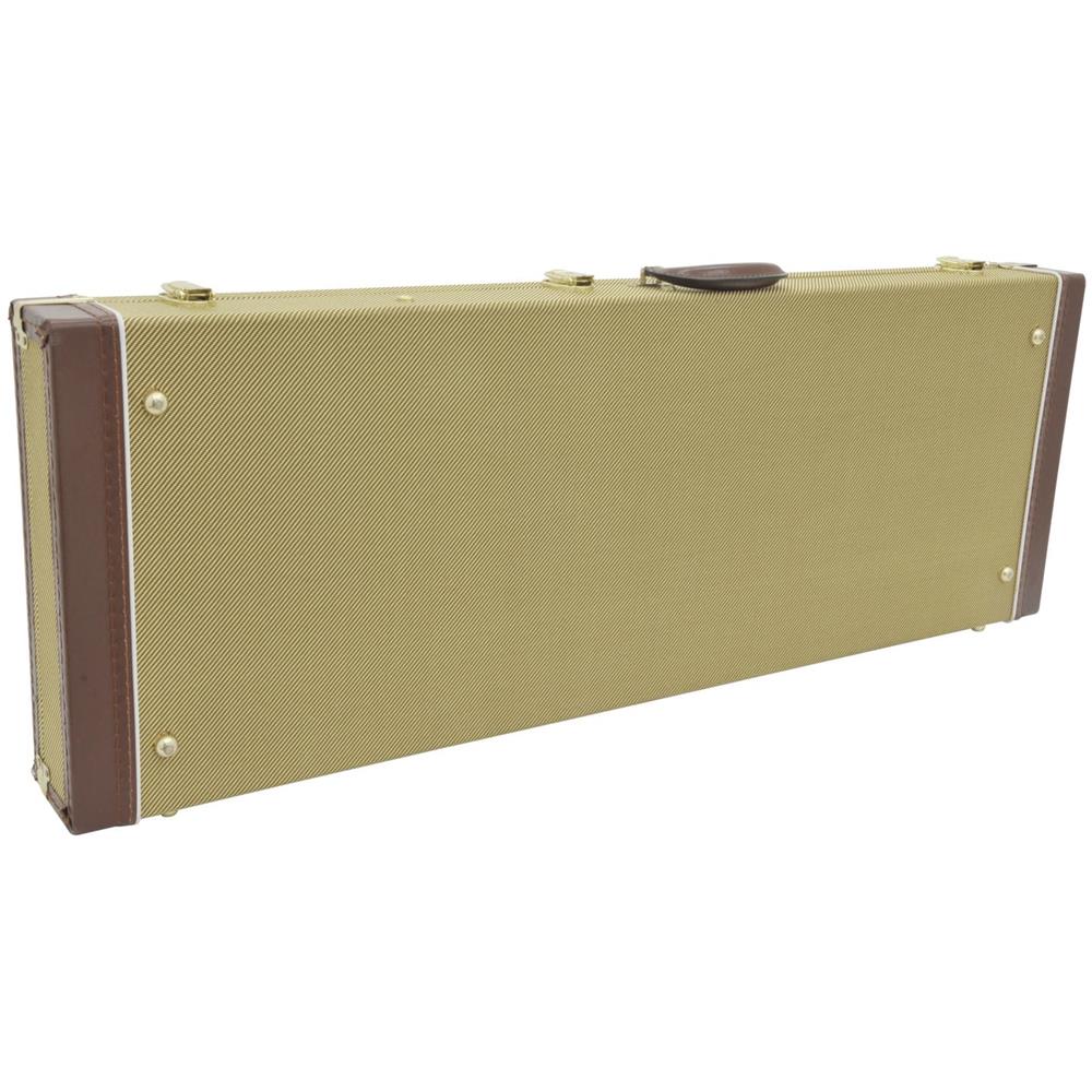 Custodia Rettangolare In Legno Tweed Per Chitarra Elettrica - Foto 1