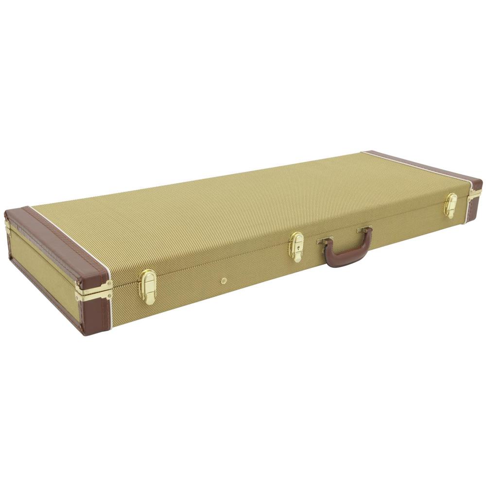 Custodia Rettangolare In Legno Tweed Per Chitarra Elettrica - Foto 3