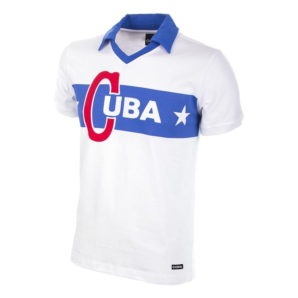 Cuba 1962 Castro Short Sleeve Retro Football Shirt - S Adulto - Foto 1
