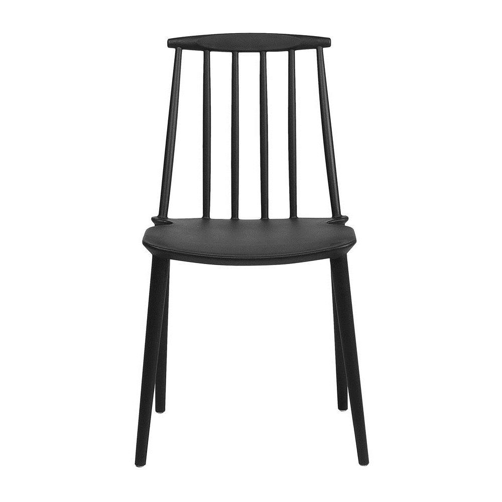 Set Di 2 Sedie Da Pranzo In Colore Nero Ventnor - Foto 2