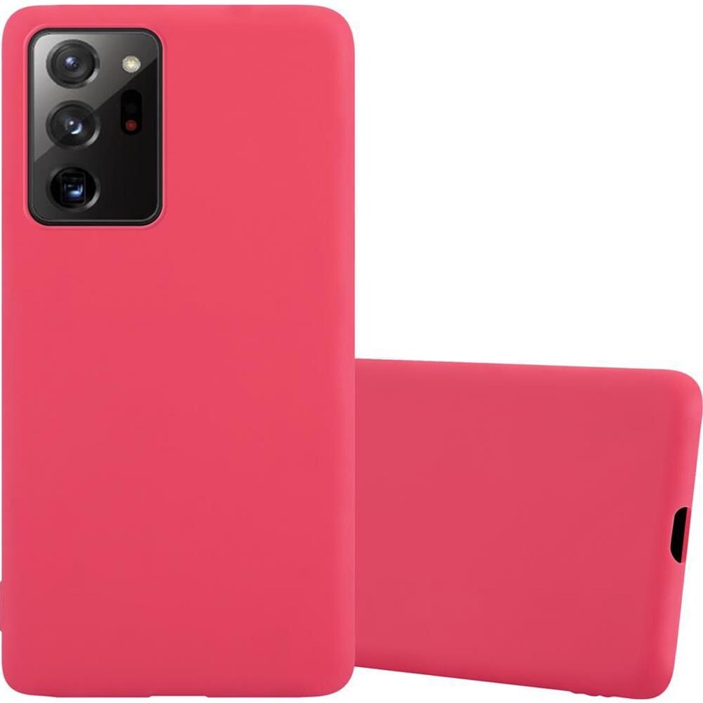 Custodia Compatibile Con Samsung Galaxy Note 20 Plus In Candy Rosso - Coperchio Protettivo In Silicone Tpu Flessibile - Foto 1