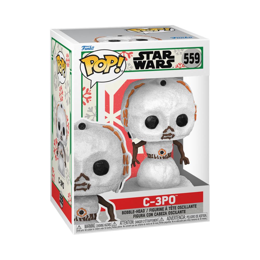 Star Wars Pop! Vinyl Holiday- C-3po 9 Cm - Foto 1