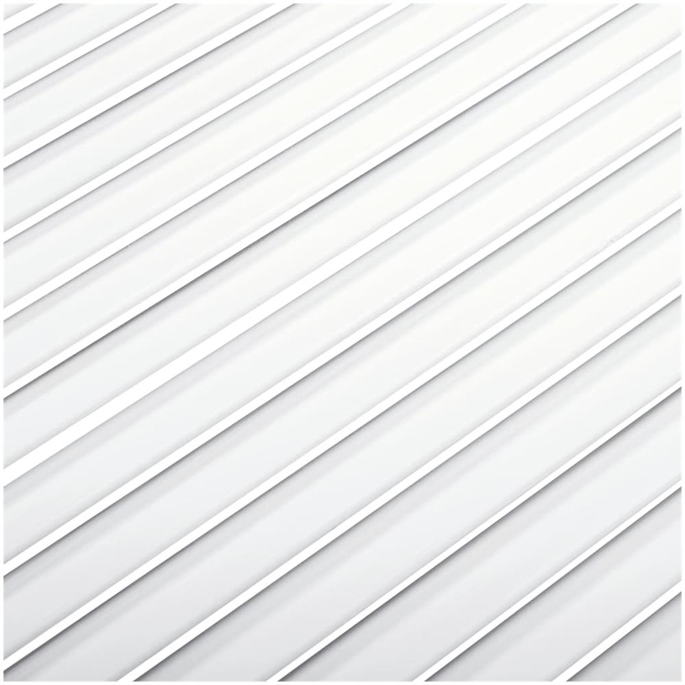 Ante a Lamelle 4 pz Bianche 69x59,4 cm in Legno di Pino - Foto 2