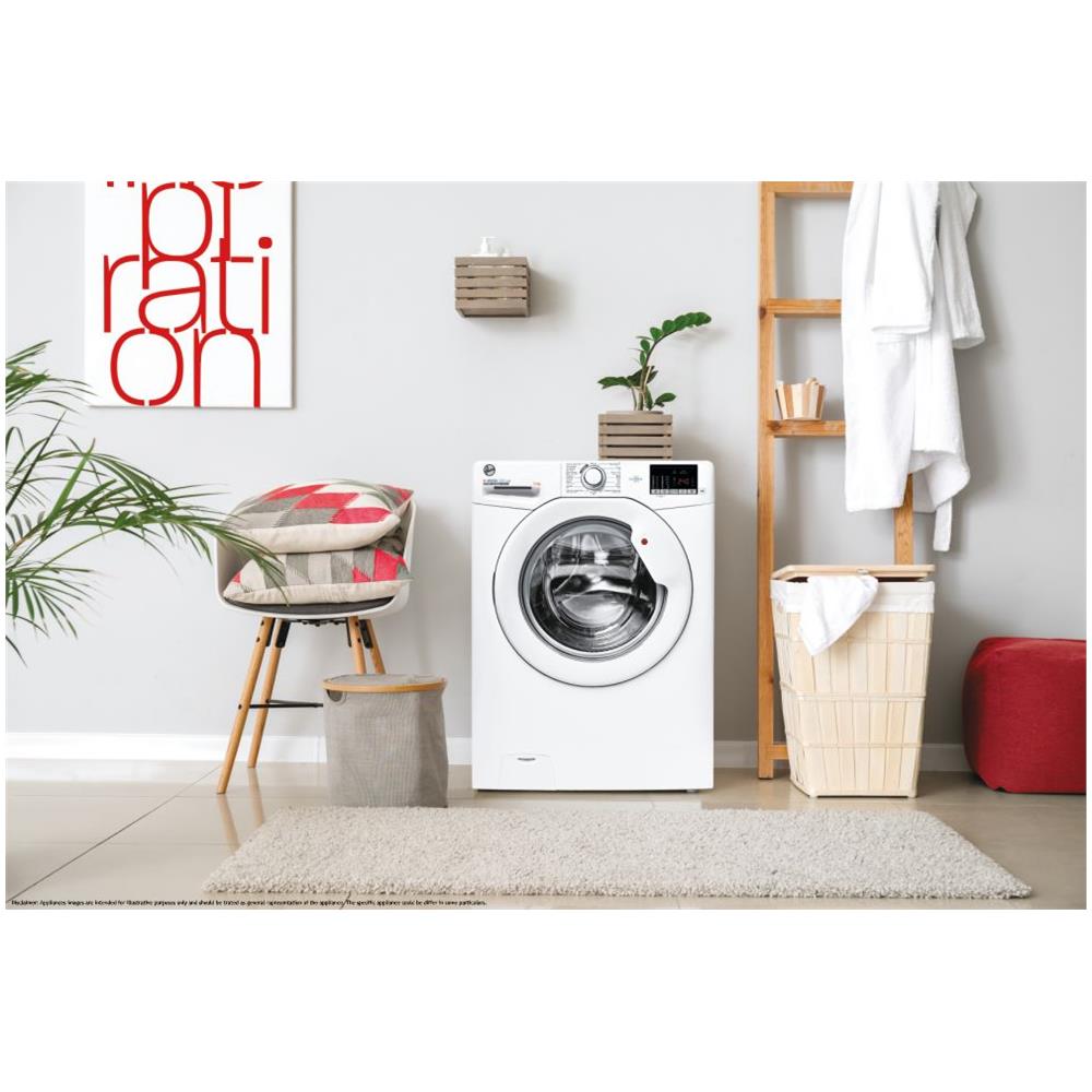 Lavatrice Standard H3W 492DA4-S H-WASH 300 LITE All in One 9 Kg Classe B Centrifuga 1400 giri - Foto 8