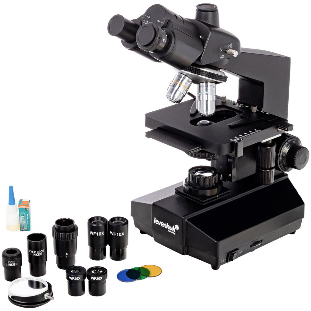 Microscopio Trinoculare Biologico Levenhuk 870t - Foto 2