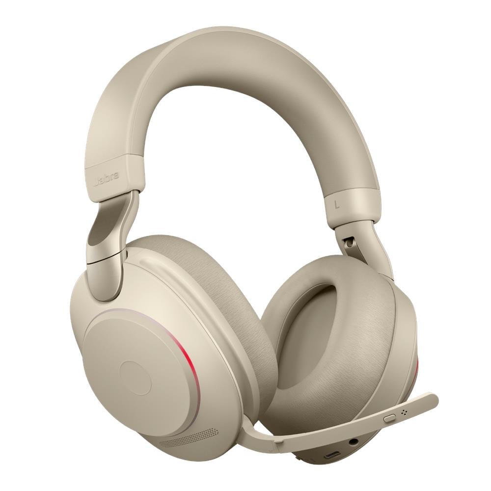 Evolve2 85, UC Stereo Auricolare Con cavo e senza cavo A Padiglione Ufficio USB tipo A Bluetooth Beige - Foto 4