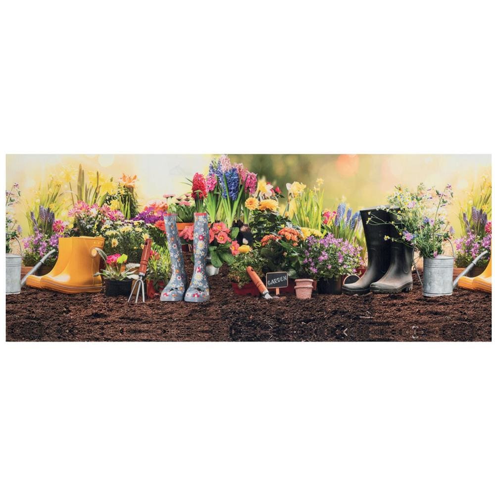 Tappeto Passatoia Cucina Antiscivolo Stampa Digitale Sprinty Varie Fantasie 52x90 Botanic - Foto 1