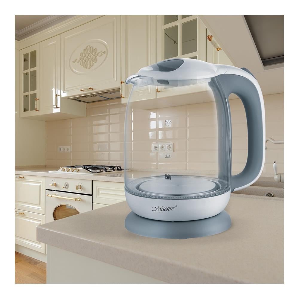 Feel-Maestro MR-056-GREY bollitore elettrico 1,7 L 2200 W Grigio - Foto 2